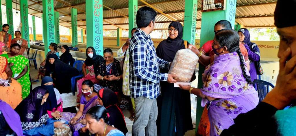 NABARD Conducted Mushroom Cultivation with Thanusri Mushrooms