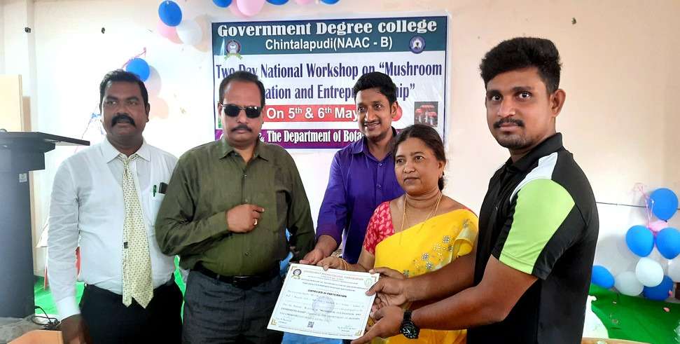Workshop on Mushroom Farming