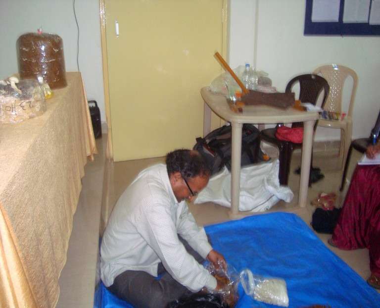 Workshop on Milky Mushroom Cultivation