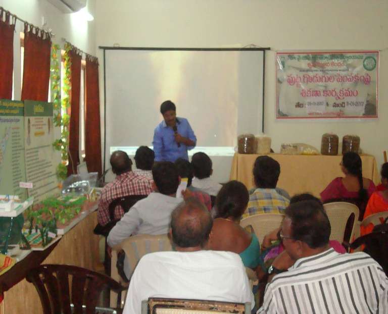 Workshop on Milky Mushroom Cultivation