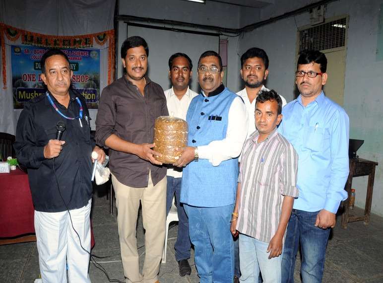Workshop on Milky Mushroom Cultivation