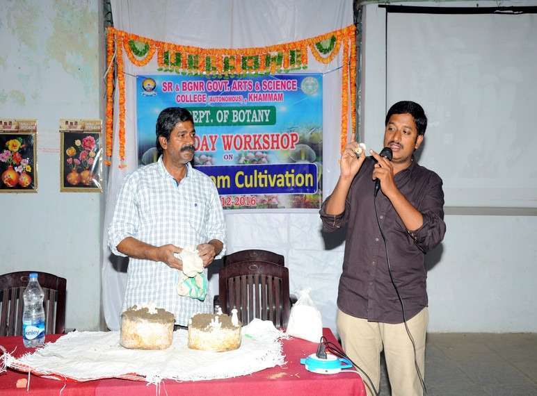 Workshop on Milky Mushroom Cultivation