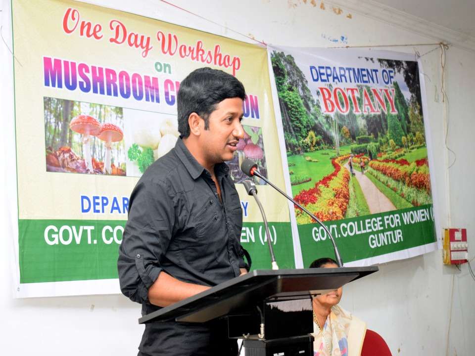 Workshop on Mushroom Farming
