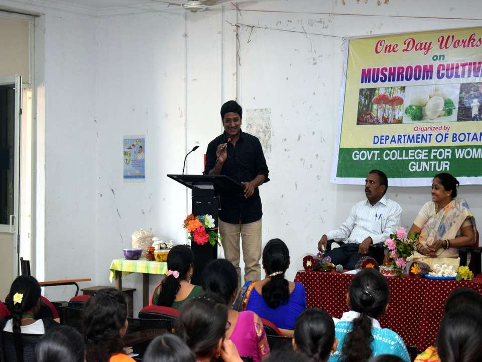 Workshop on Mushroom Farming