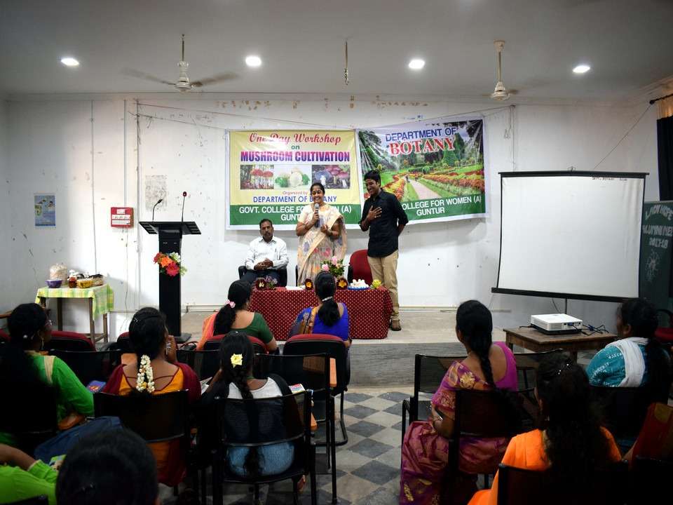 Workshop on Mushroom Farming