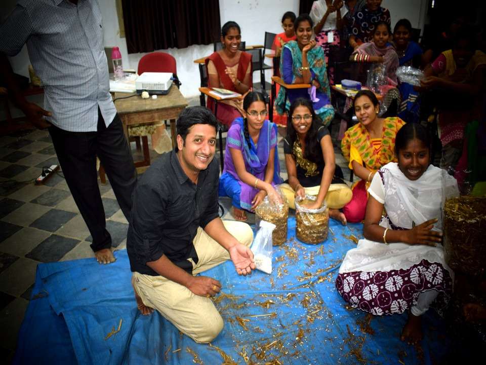 Workshop on Mushroom Farming