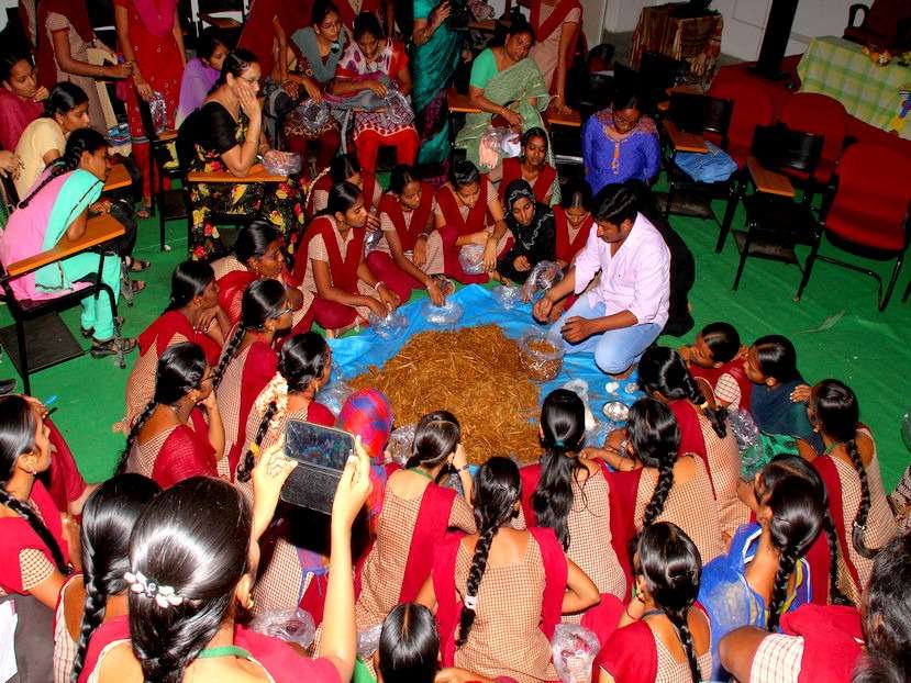 Workshop on Mushroom Farming