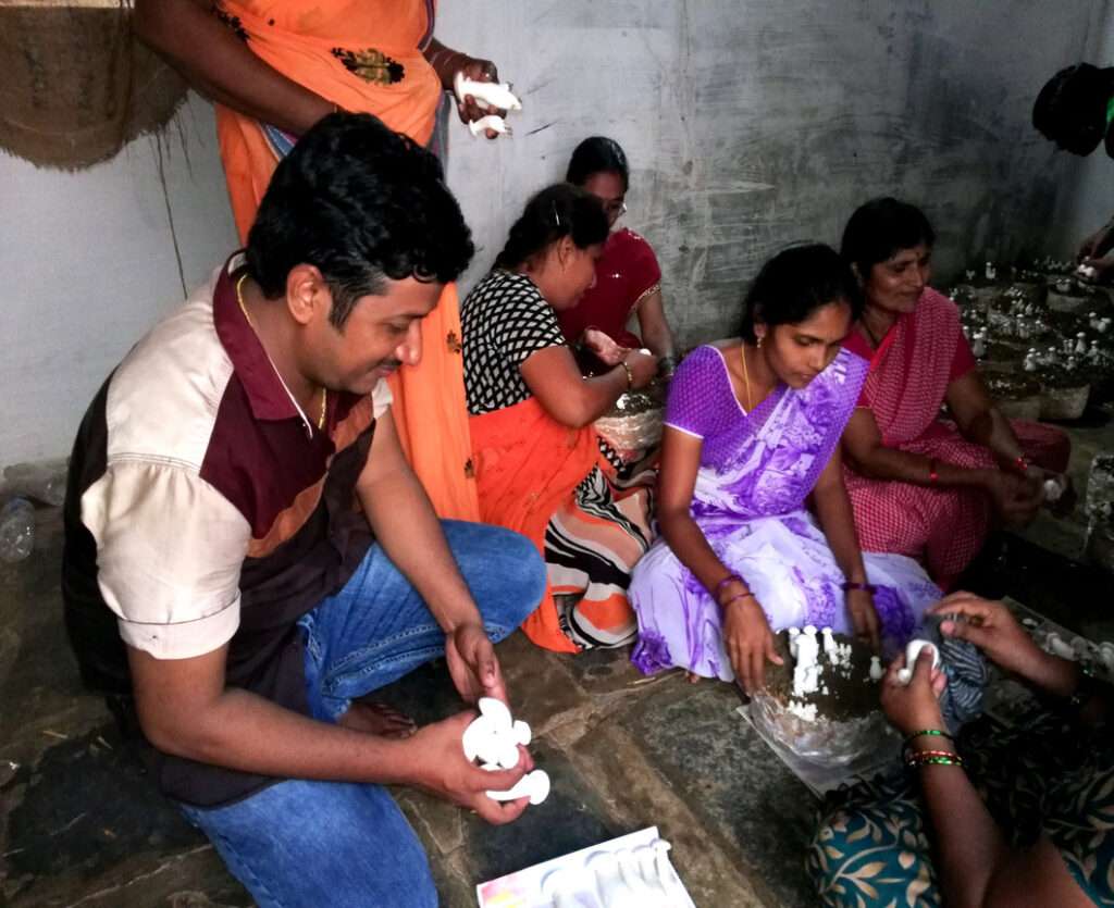 Milky Mushroom Farming by Women