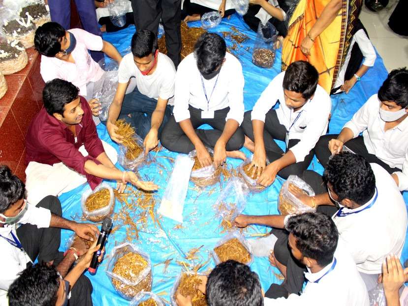 Workshop on Mushroom Farming