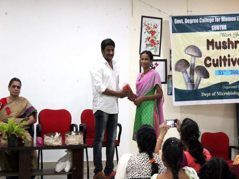 Workshop on Mushroom Farming