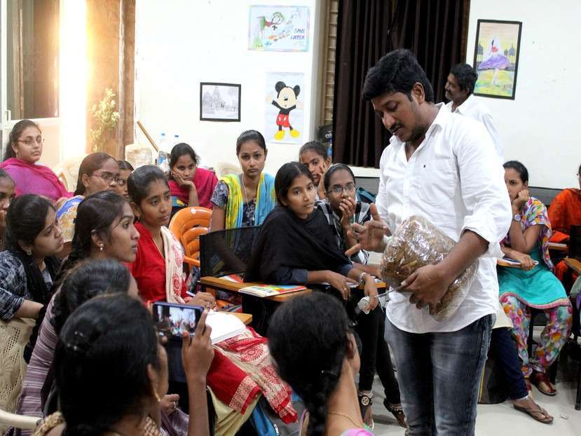 Workshop on Mushroom Farming