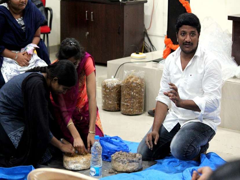 Workshop on Mushroom Farming